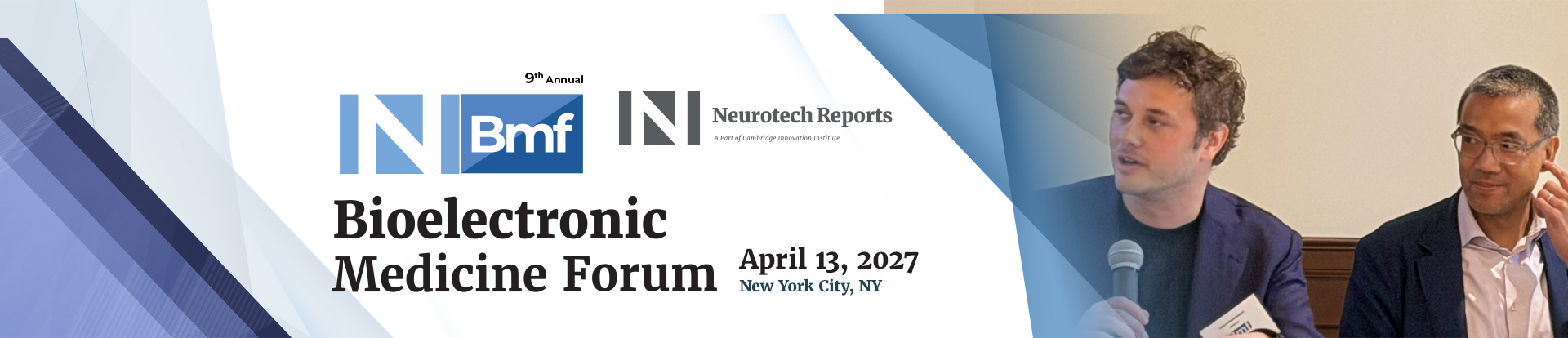 2027 Bioelectric Medicine Forum Hero Banner