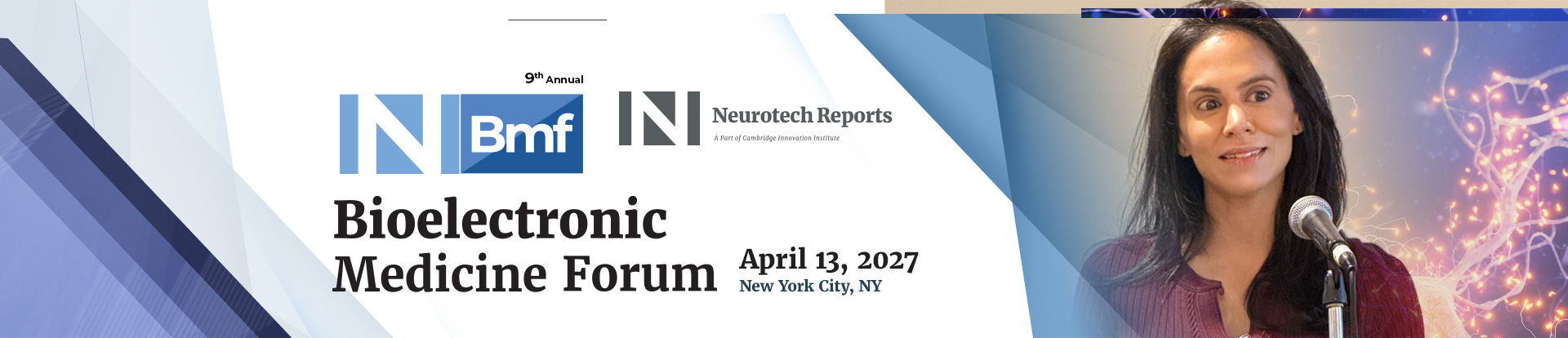 2027 Bioelectric Medicine Forum Hero Banner