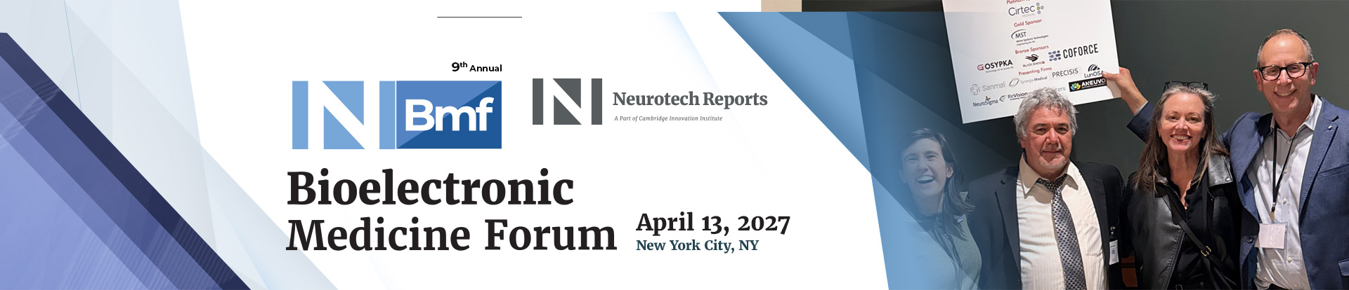 2027 Bioelectric Medicine Forum Hero Banner