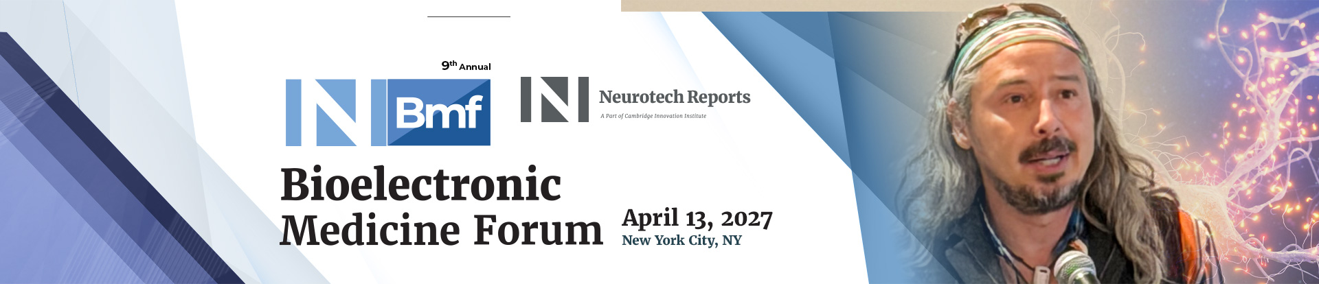 2027 Bioelectric Medicine Forum Hero Banner