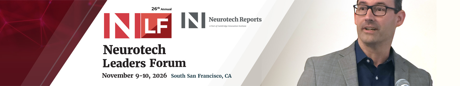 2026 Neurotech Leaders Forum Hero Banner