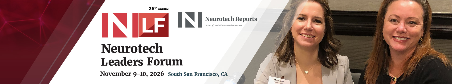 2026 Neurotech Leaders Forum Hero Banner